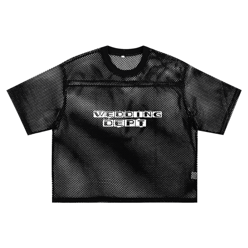 See-through Boxy Net T-Shirt