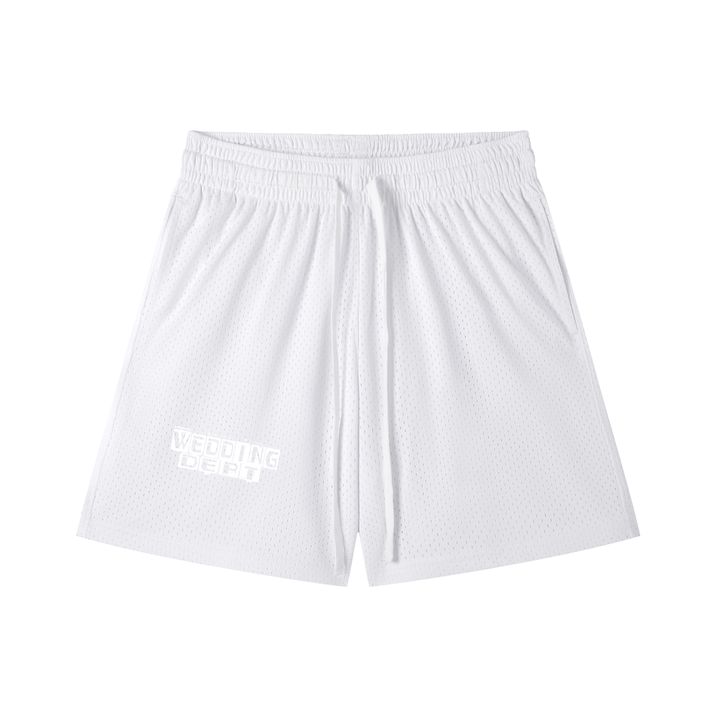 Mesh Drawstring Shorts