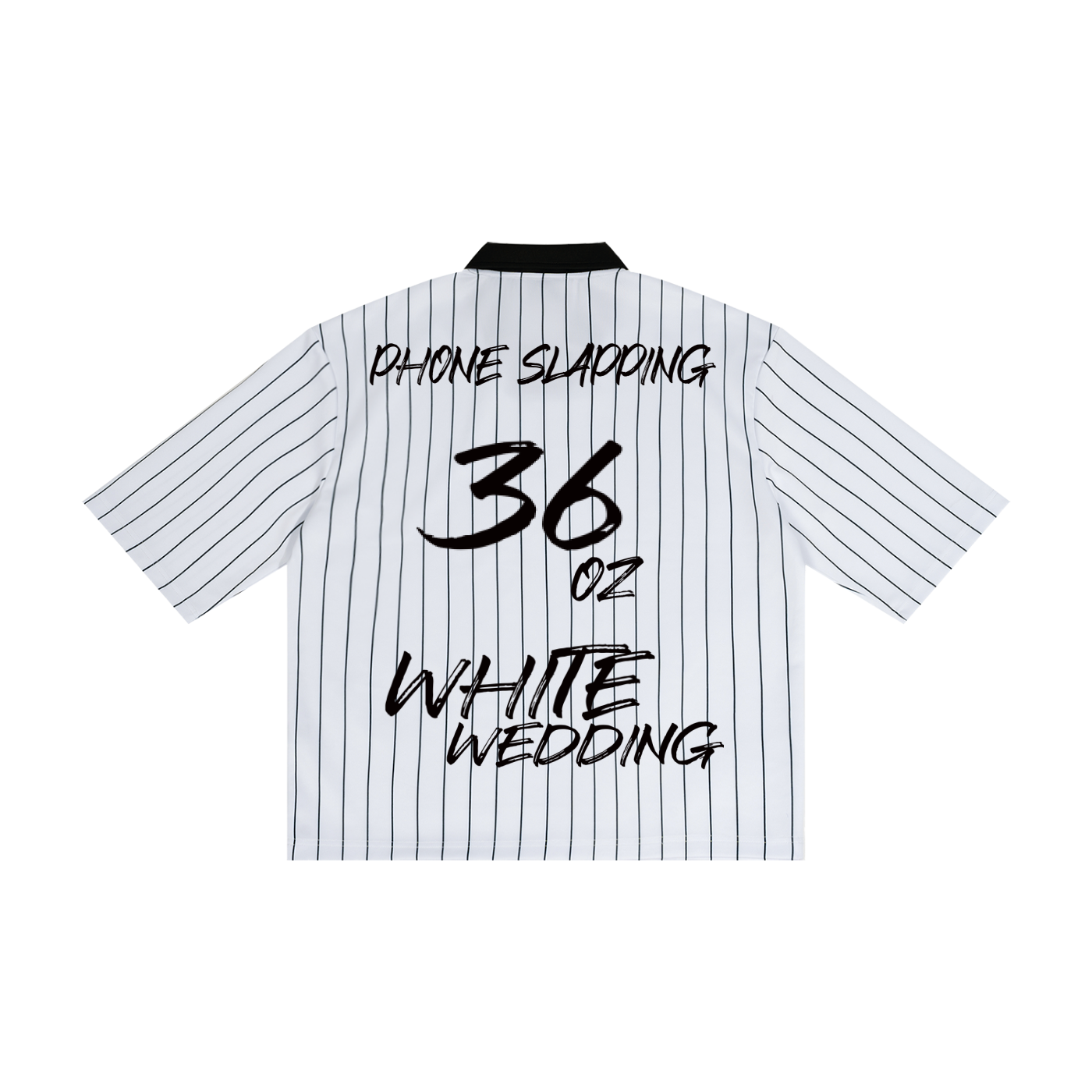 Unisex Pinstripe Collared Soccer Jersey