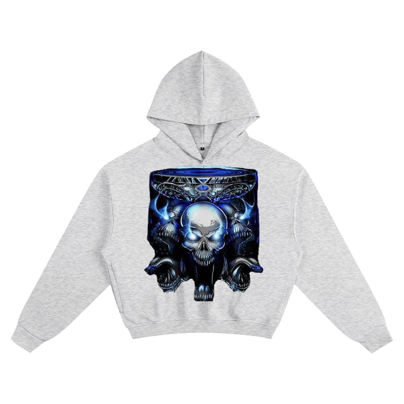 Unisex Cotton Cropped Hoodie