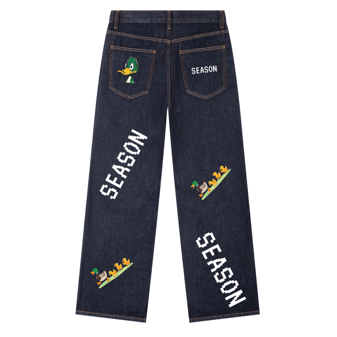 Heavyweight Straight Leg Denim Jeans