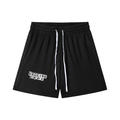 Mesh Drawstring Shorts