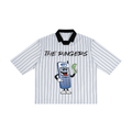 Unisex Pinstripe Collared Soccer Jersey