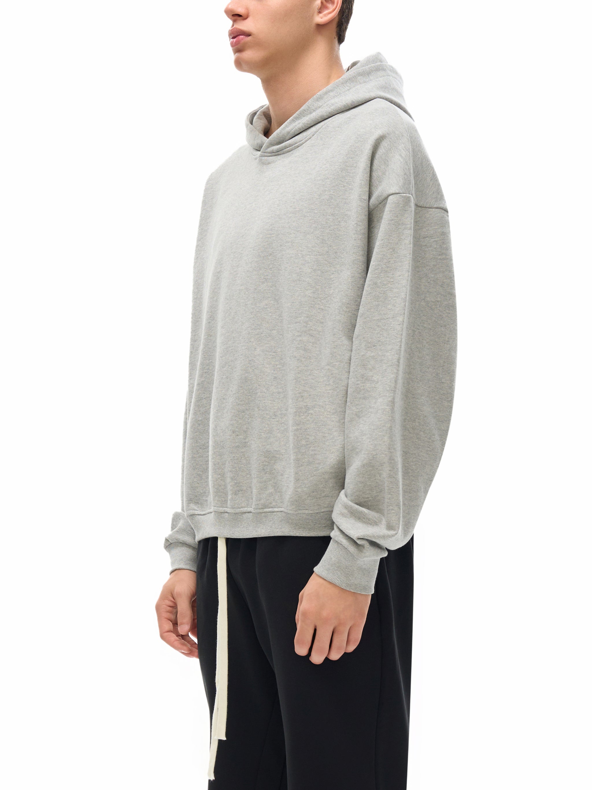 Unisex Cotton Cropped Hoodie