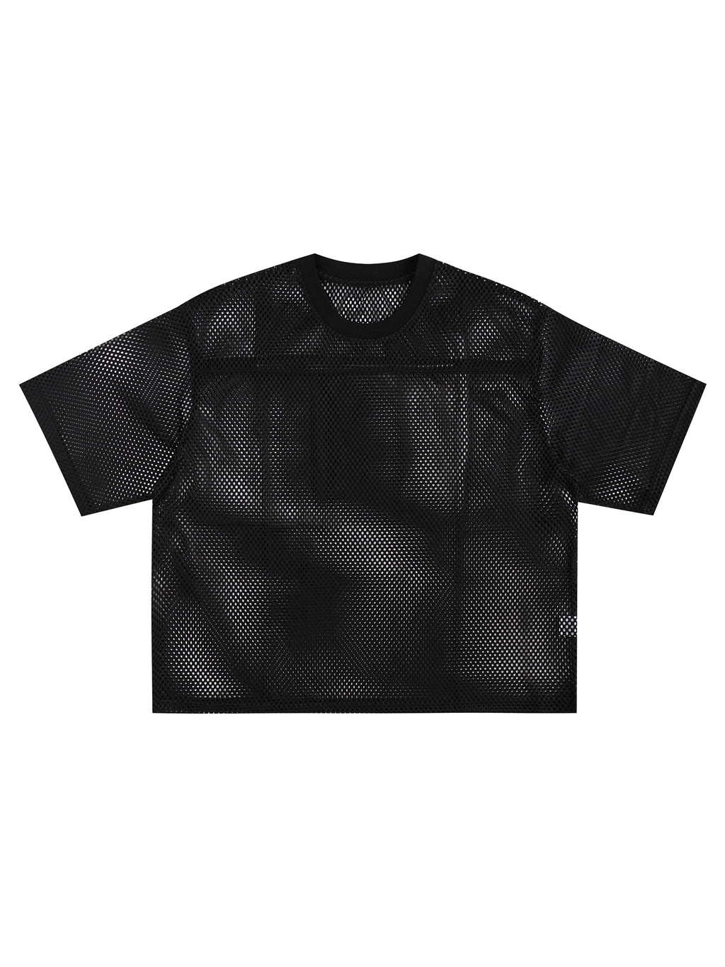 See-through Boxy Net T-Shirt