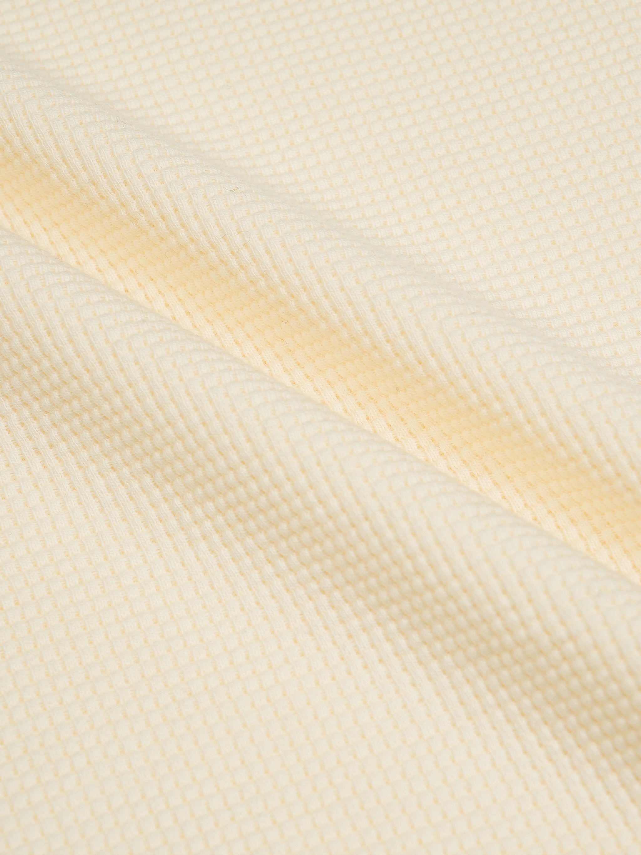 Unisex Waffle Raw Edge T-Shirt